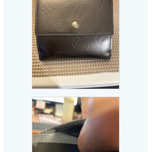 ❤️🔥AUTHENTIC Monogram Pattern Vernis Patent Leather Elise Wallet. EUC!!! - Picture 13 of 14